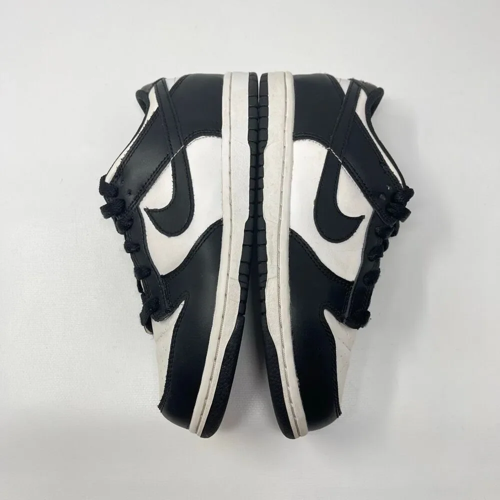 Nike Black White Dunk Low Sneaker Shoes CW1588-100 Kids Youth Size 3Y